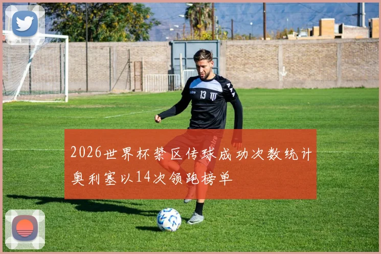 2026世界杯禁区传球成功次数统计奥利塞以14次领跑榜单